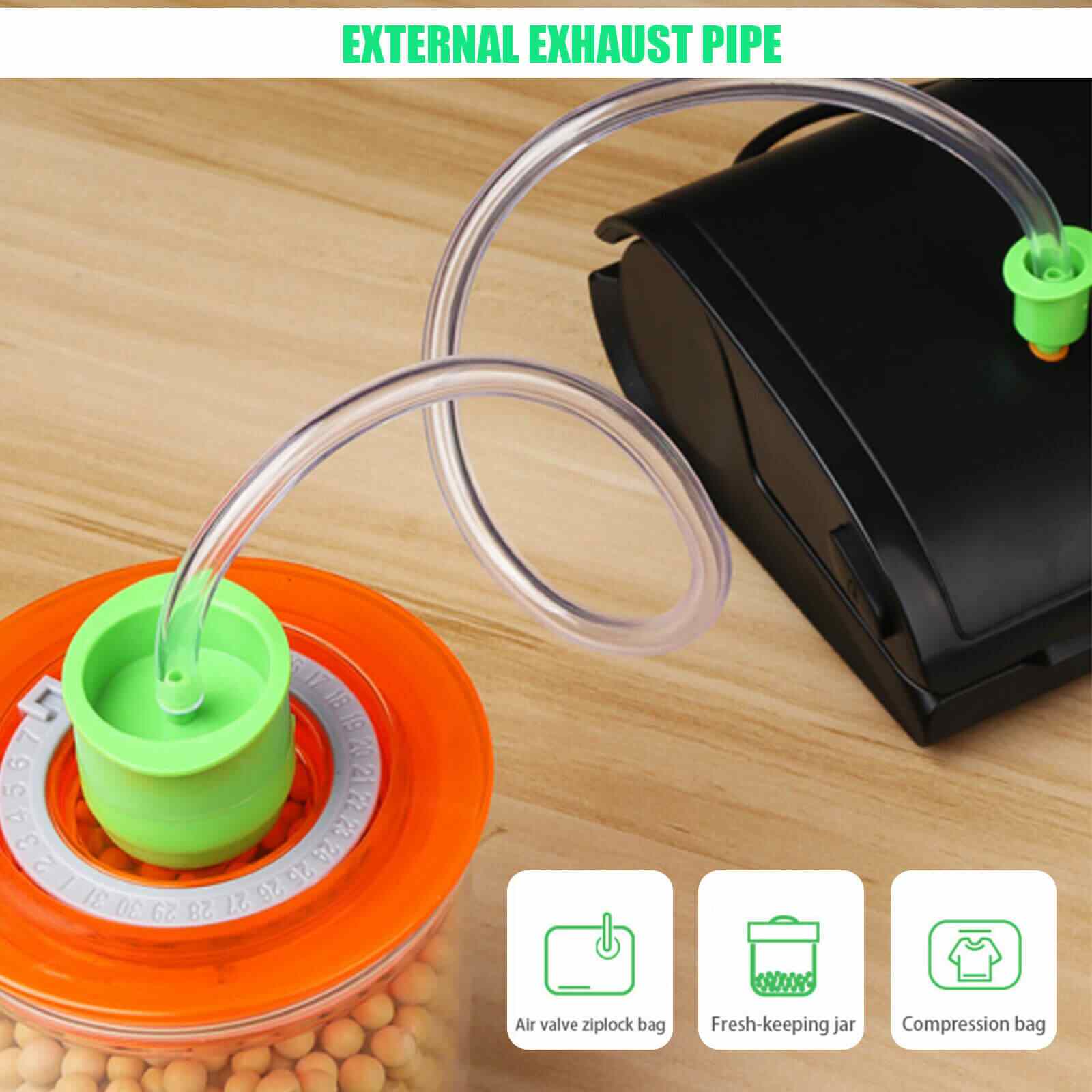 Pipe of Fast Vacuum Sealer Machine w/ 10 Seal Bags