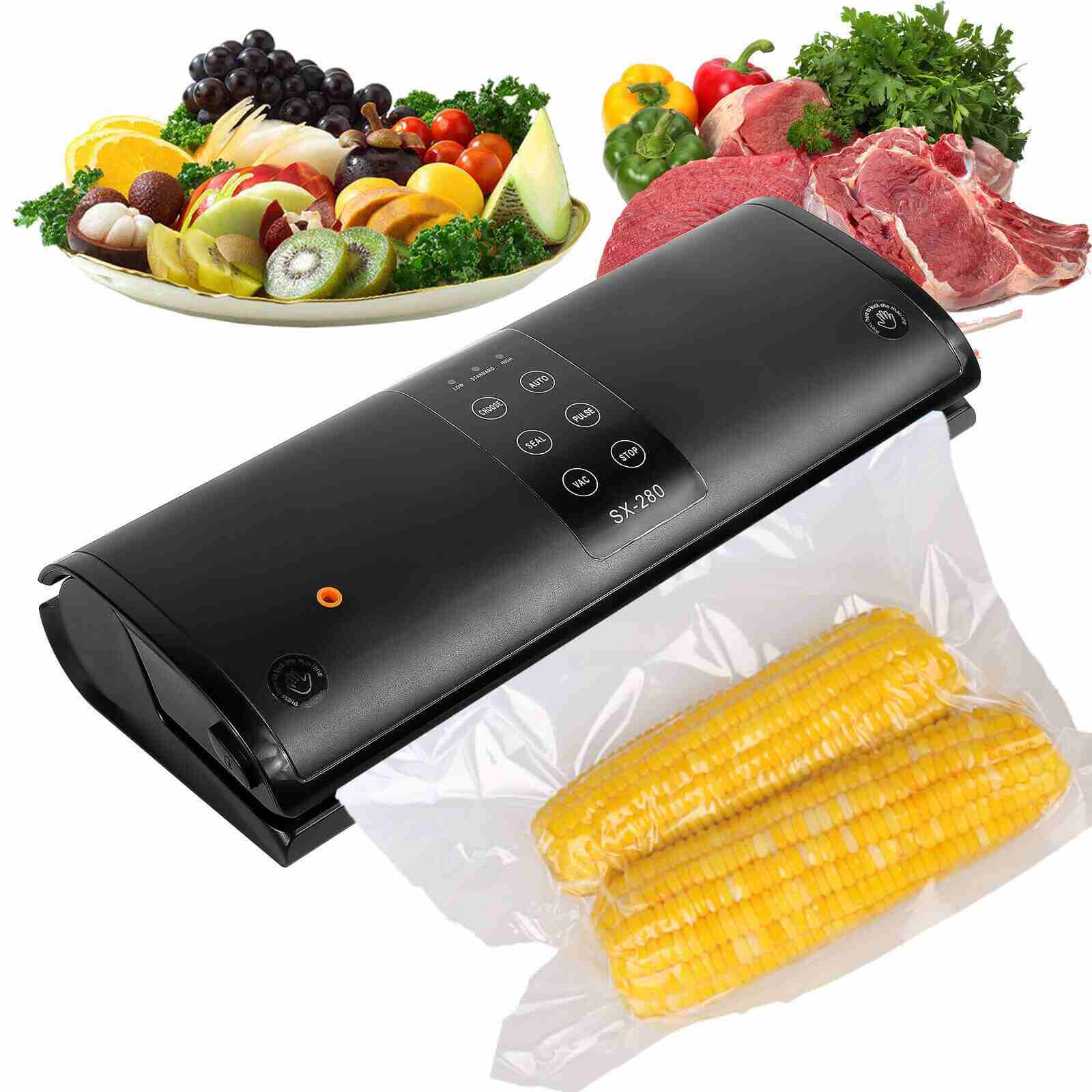 Fast Vacuum Sealer Machine w/ 10 Seal Bags