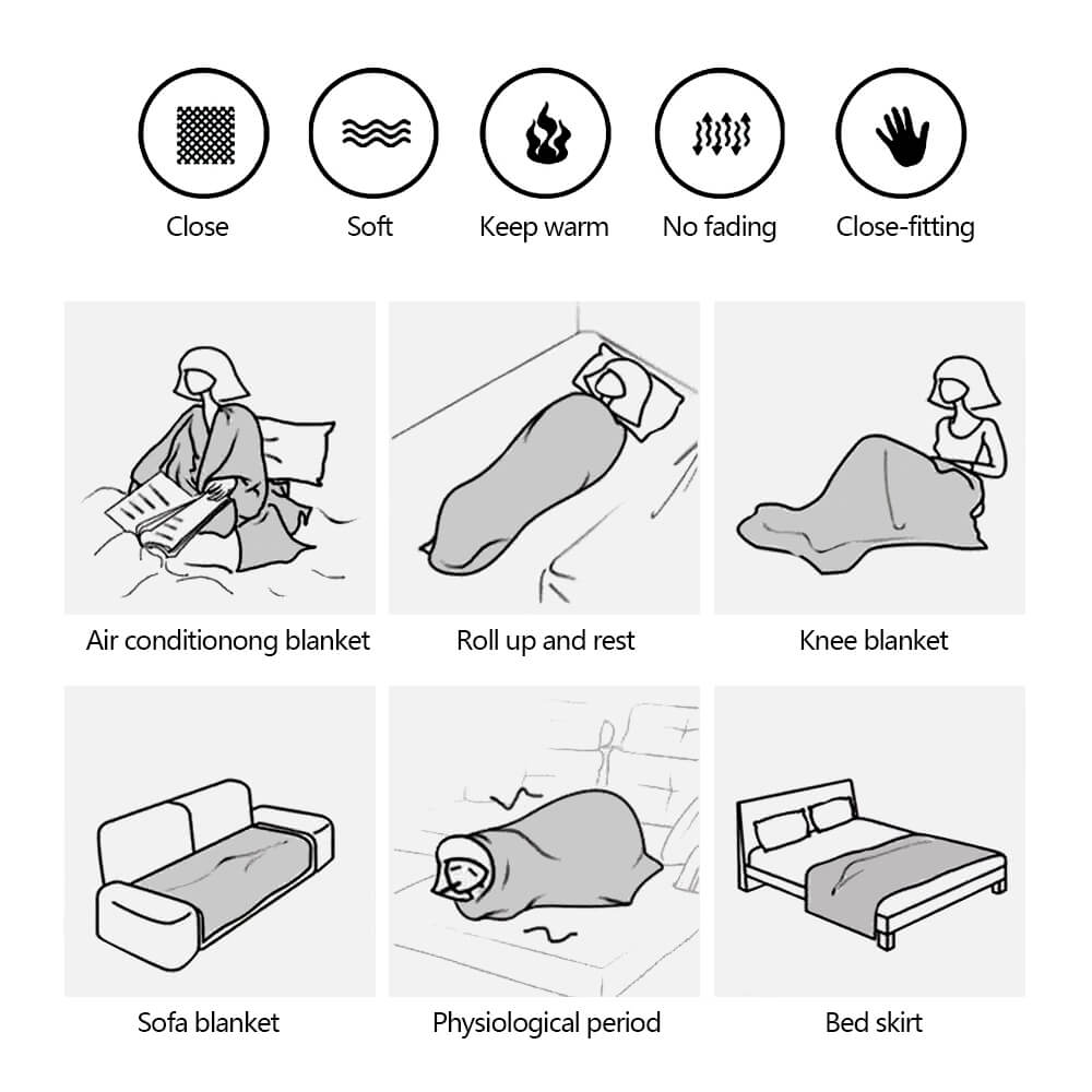 Faux Fur Blanket - BCBMALL