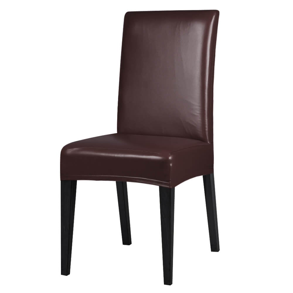Faux Leather Chair Covers - BCBMALL