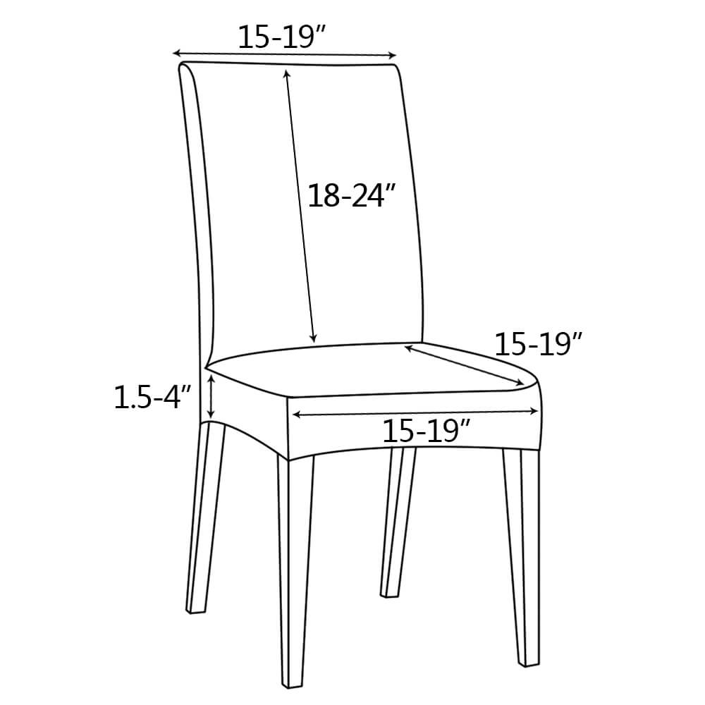 Faux Leather Chair Covers - BCBMALL