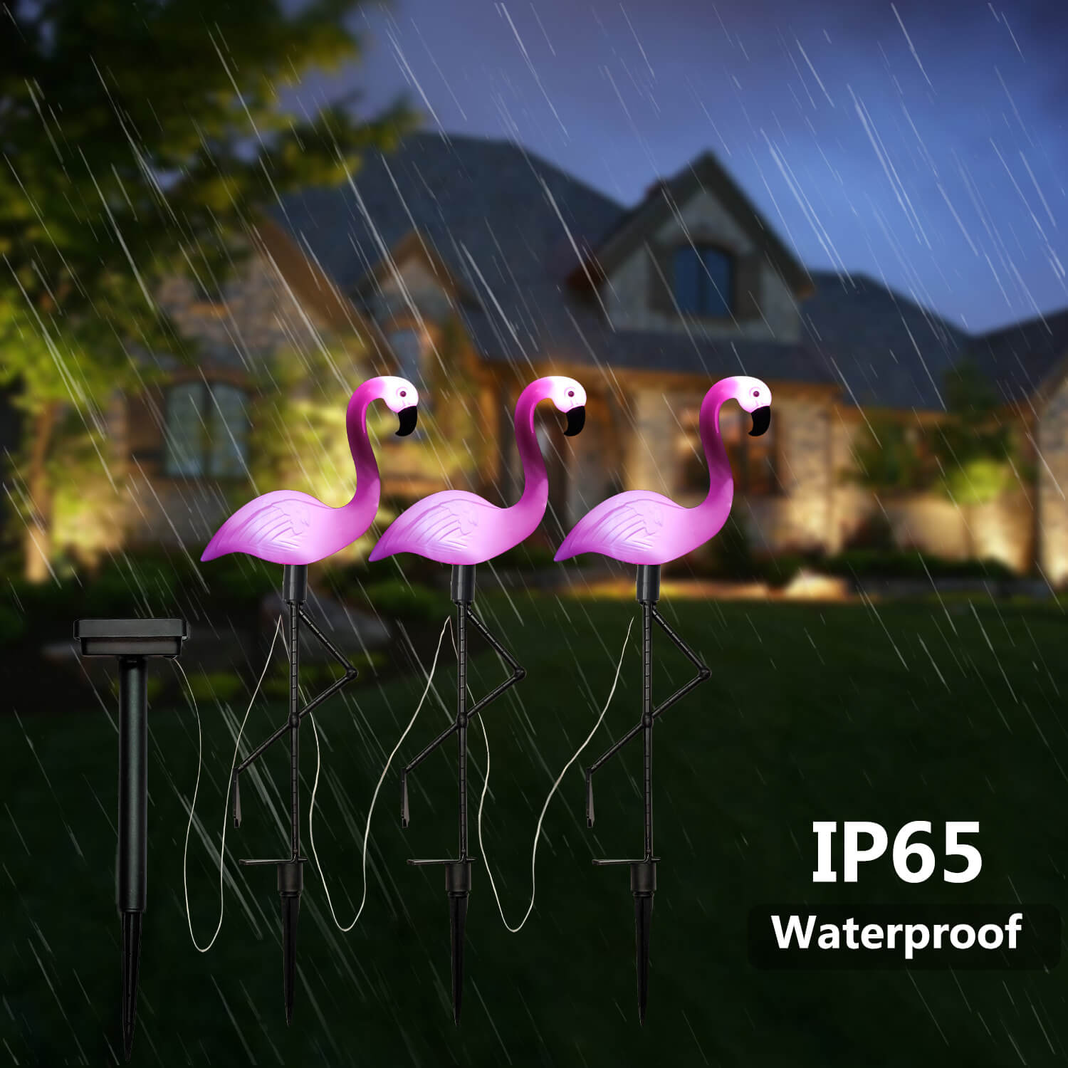 Flamingo Led Solar Light - BCBMALL