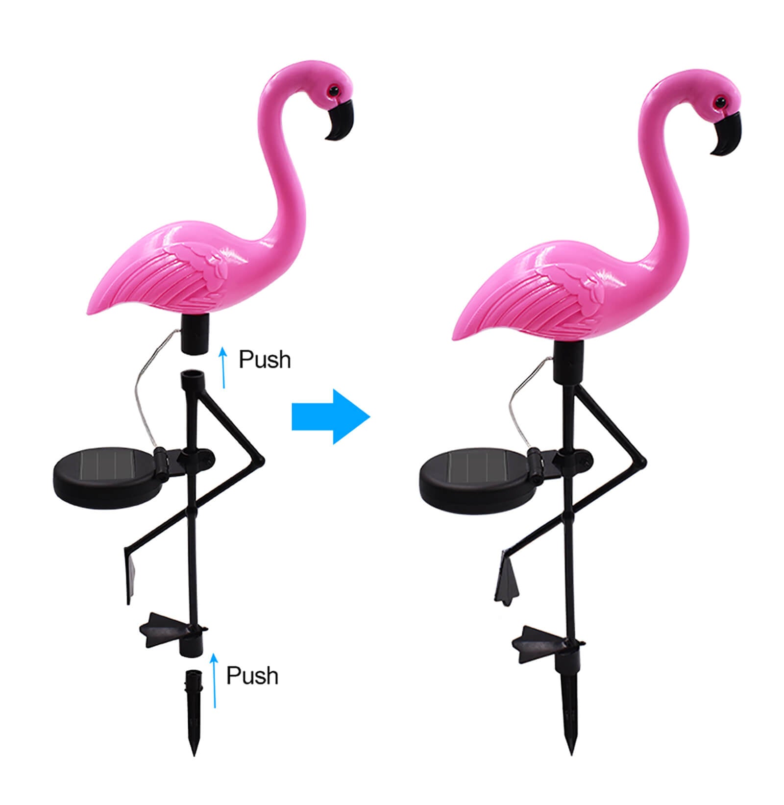 Flamingo Led Solar Light - BCBMALL