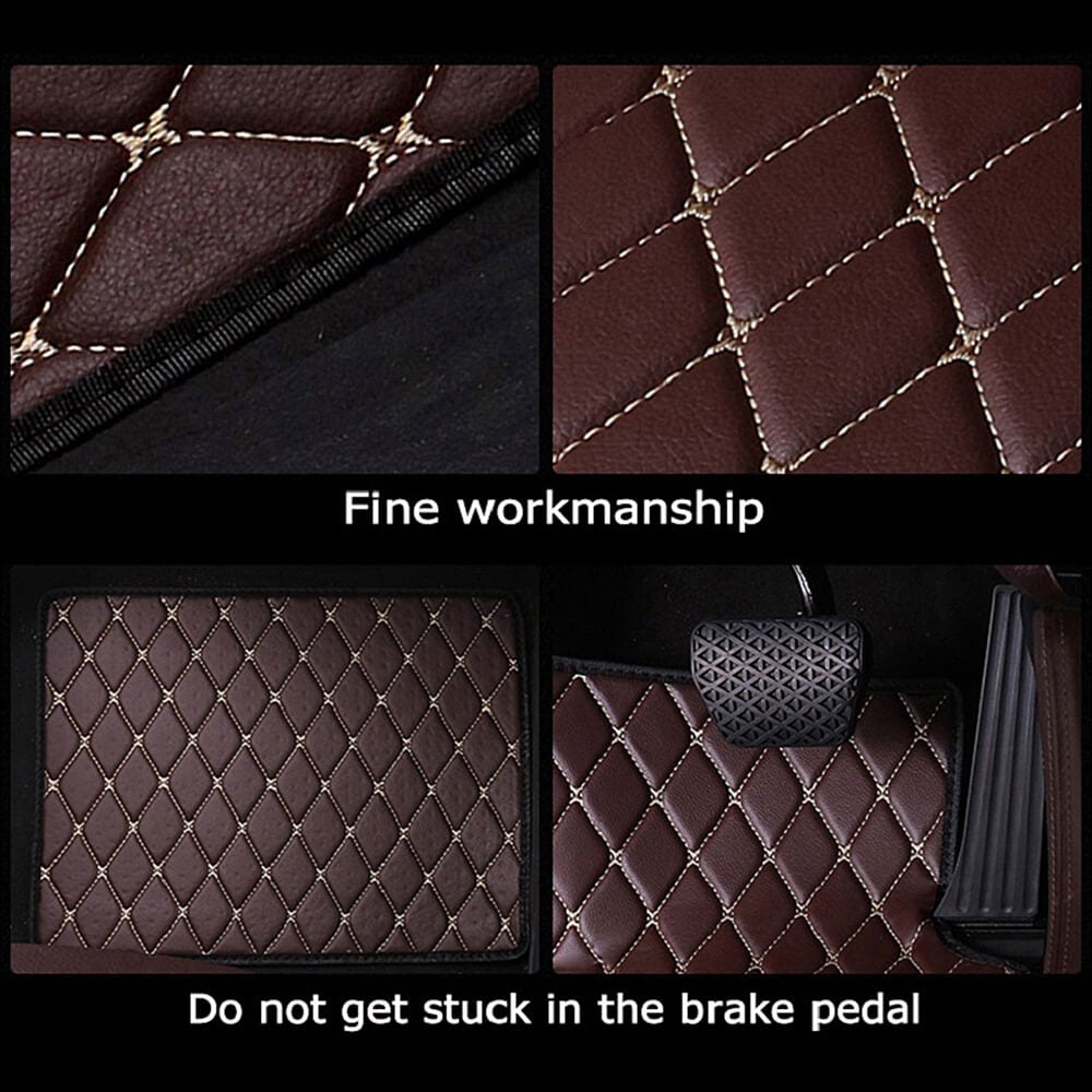 Floor Mats, 4Pcs - BCBMALL
