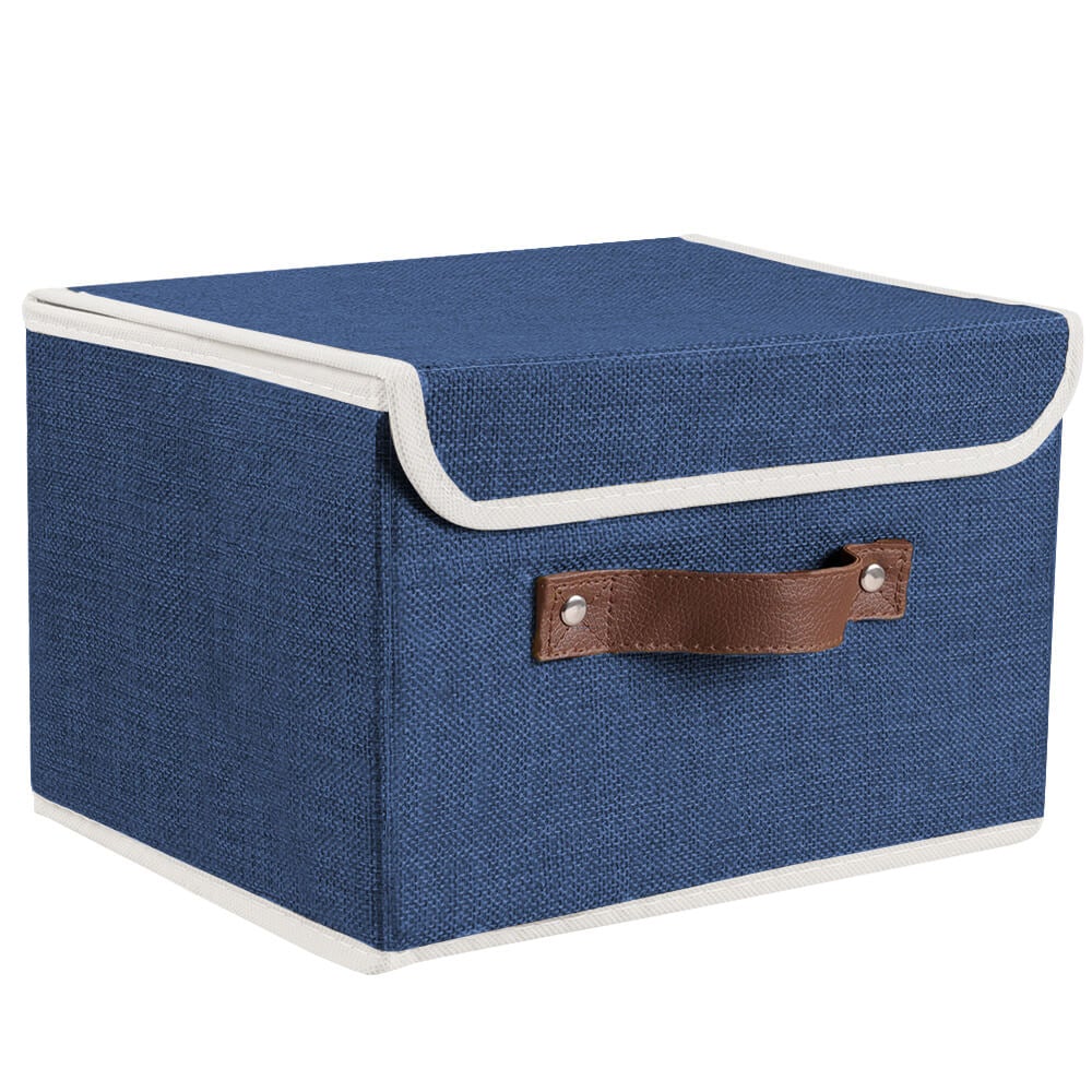 Foldable Storage Bin Boxes, 6 Pcs Small - BCBMALL