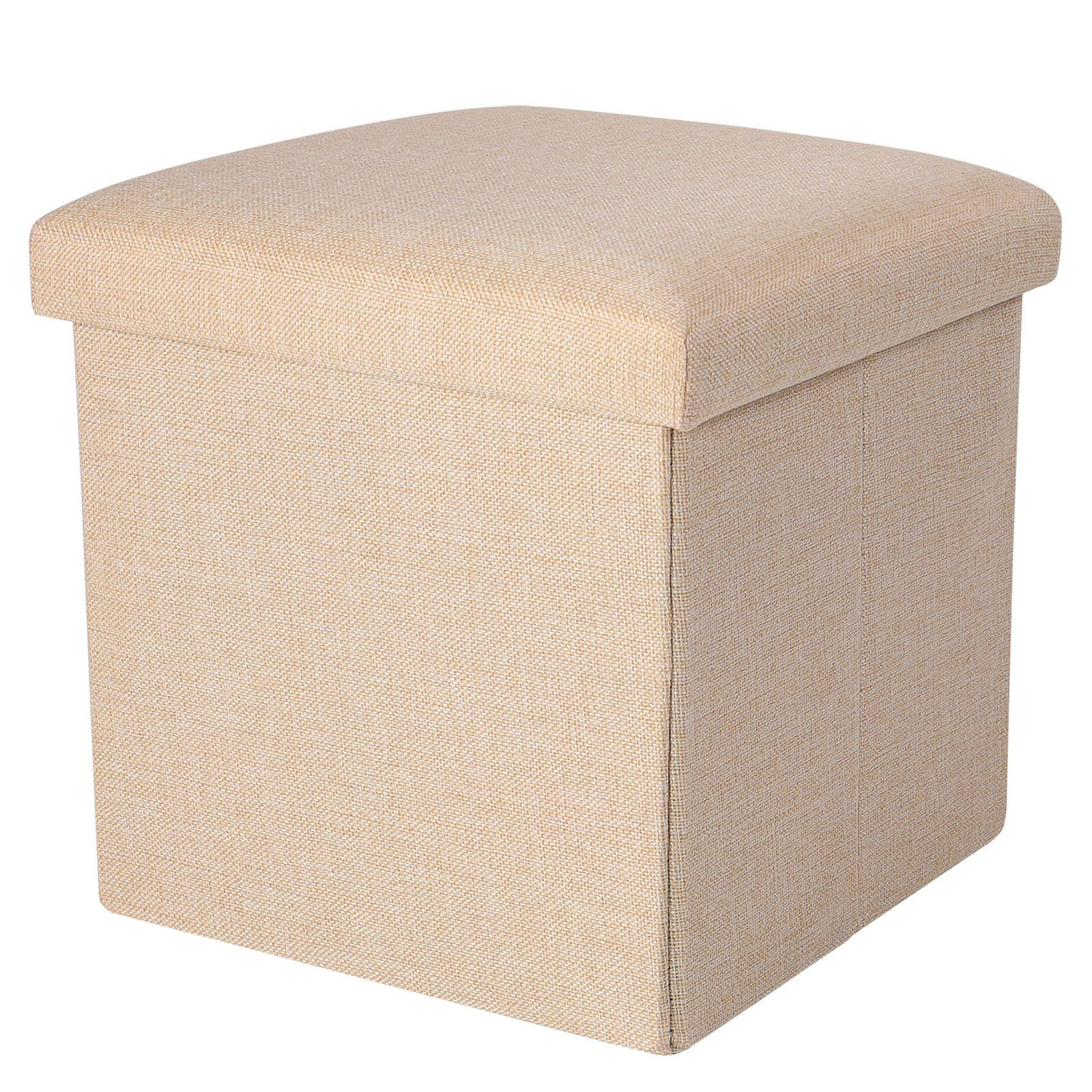 Folding Storage Stool - BCBMALL