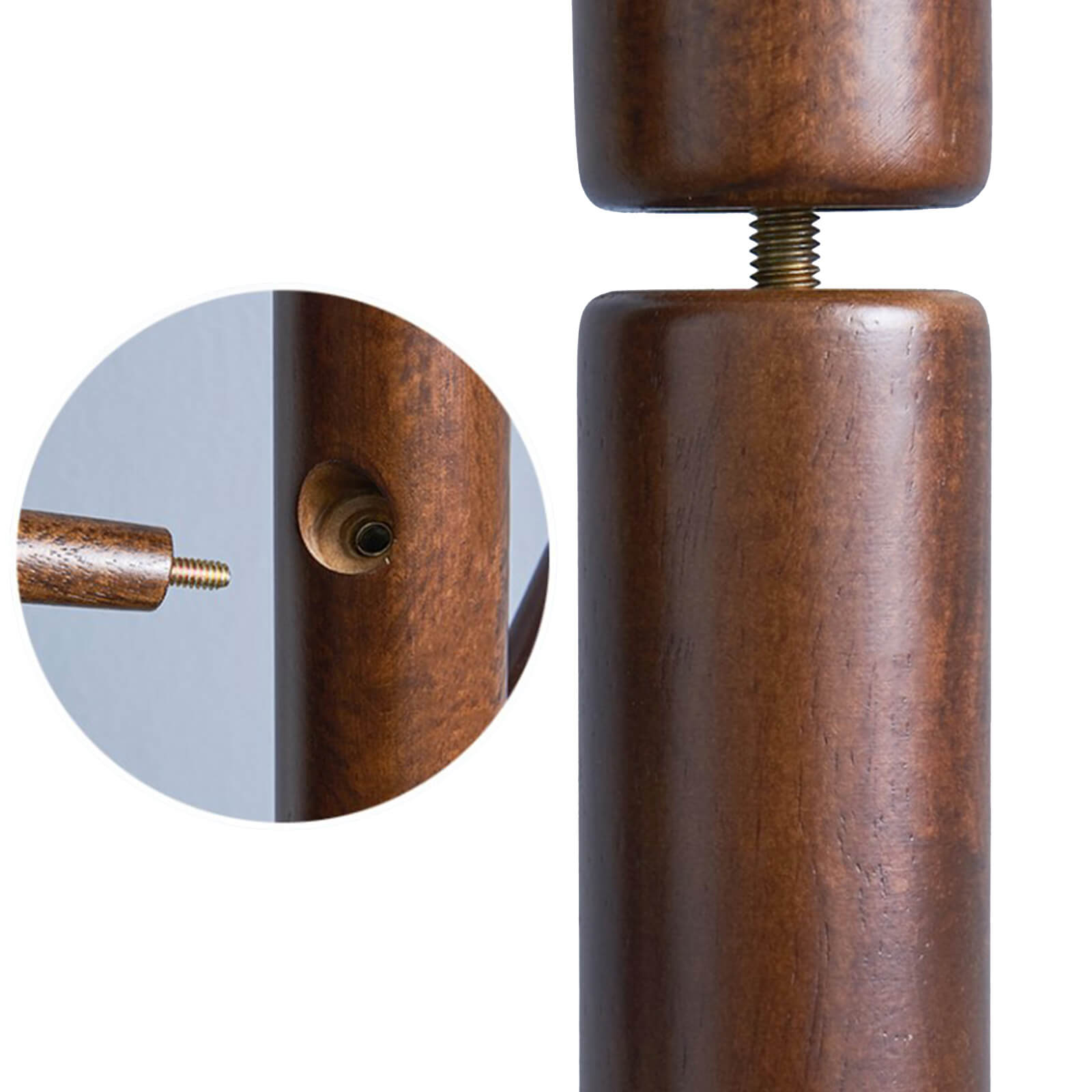 Freestanding Wood Coat Rack - BCBMALL