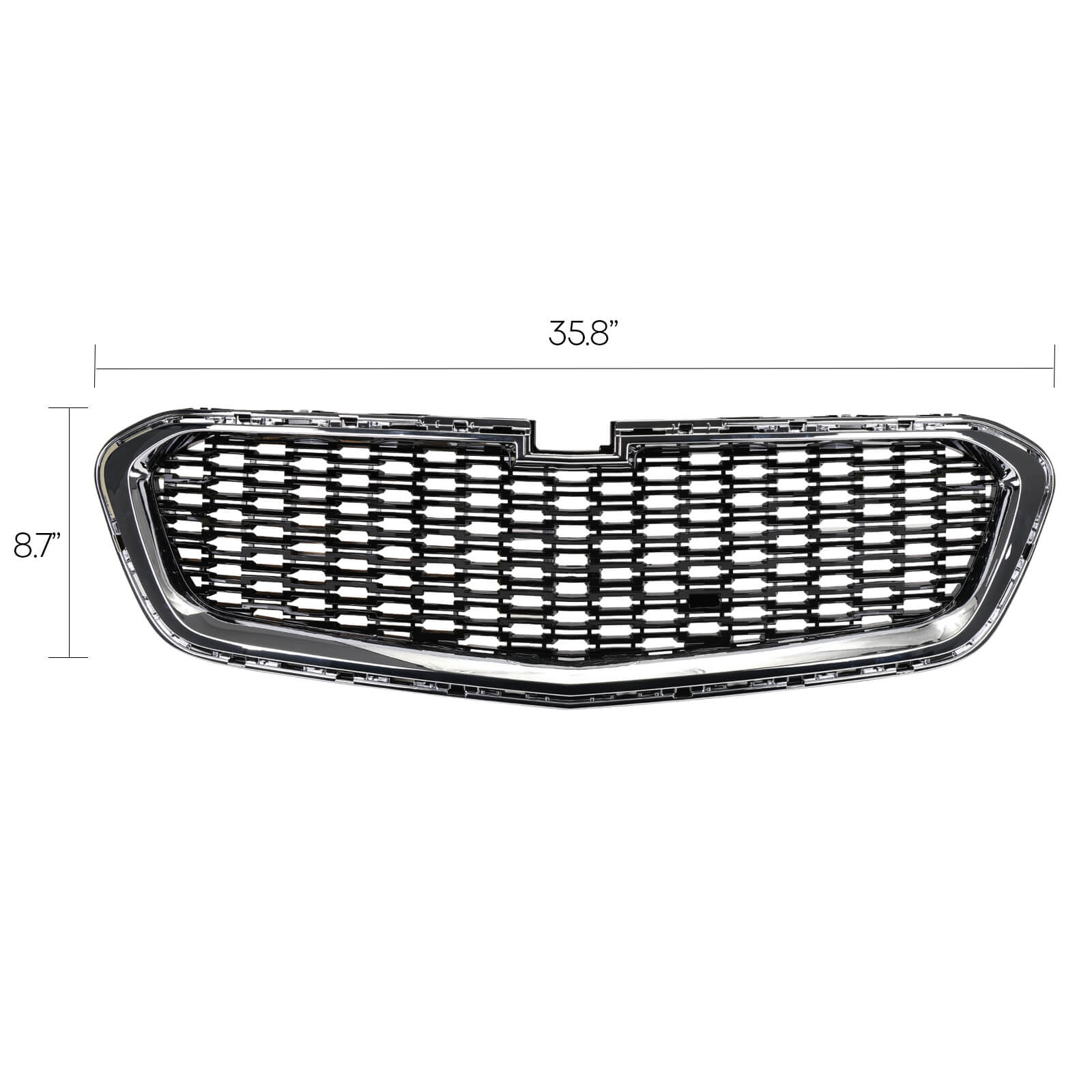 Front Bumper Grille For Chevrolet Malibu 2014-2015 - BCBMALL