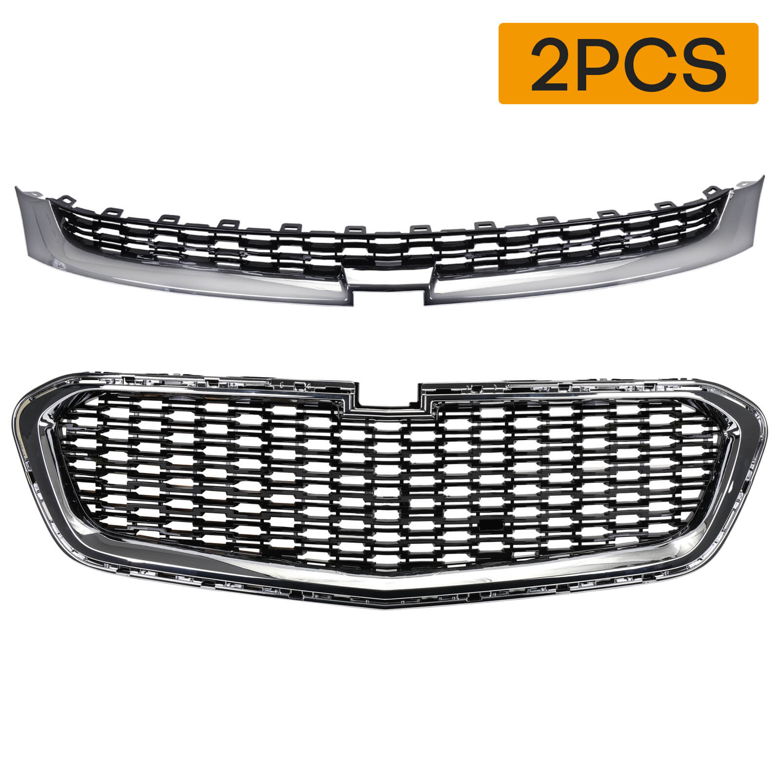 Front Bumper Grille For Chevrolet Malibu 2014-2015 - BCBMALL