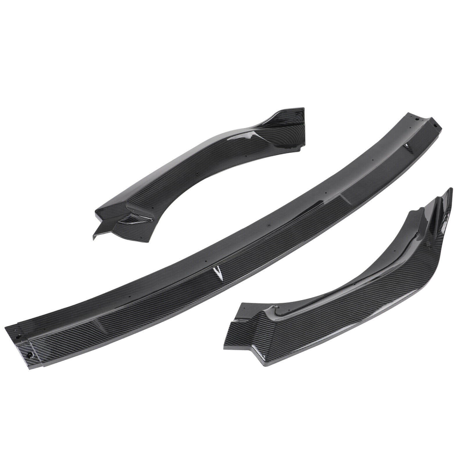 Front Bumper Lip for Nissan Rogue 2017+ carbon