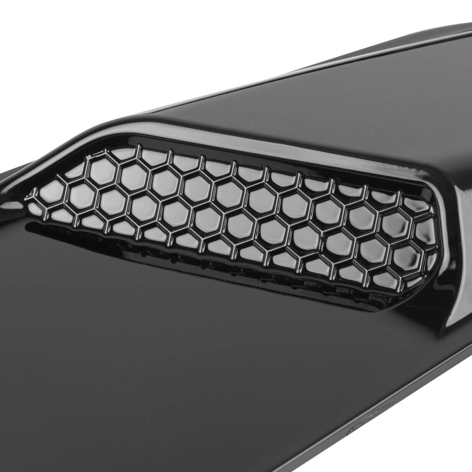 Front Hood Air Outlet Vent Cover black