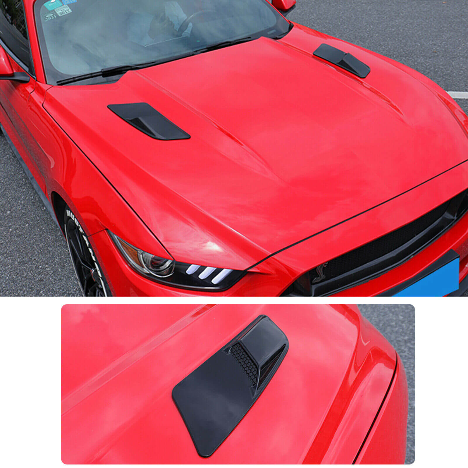 Front Hood Air Outlet Vent Cover display