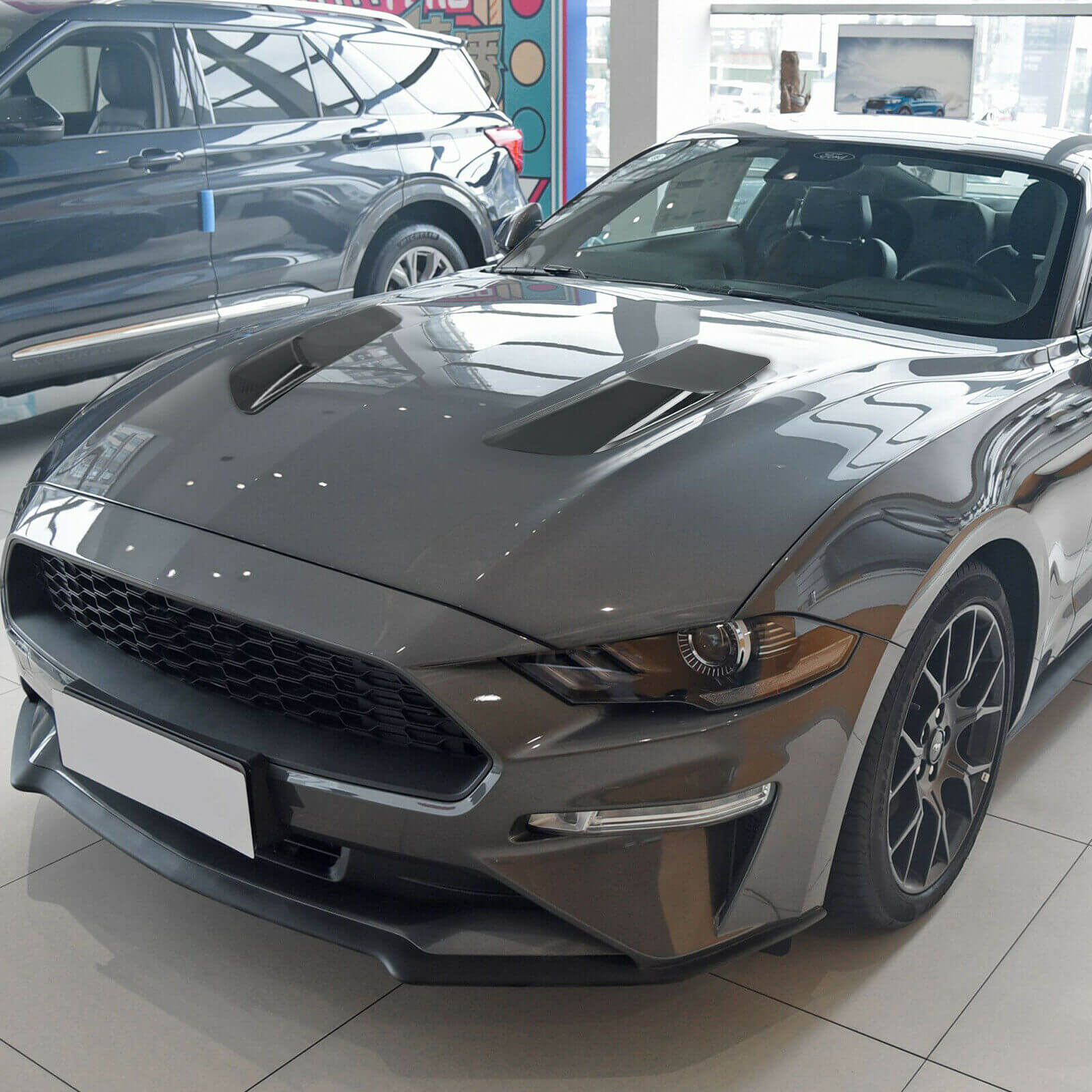 Front Hood Air Outlet Vent Cover usage