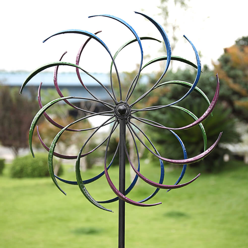 Garden Wind Spinner Lawn Ornament Windmill - BCBMALL