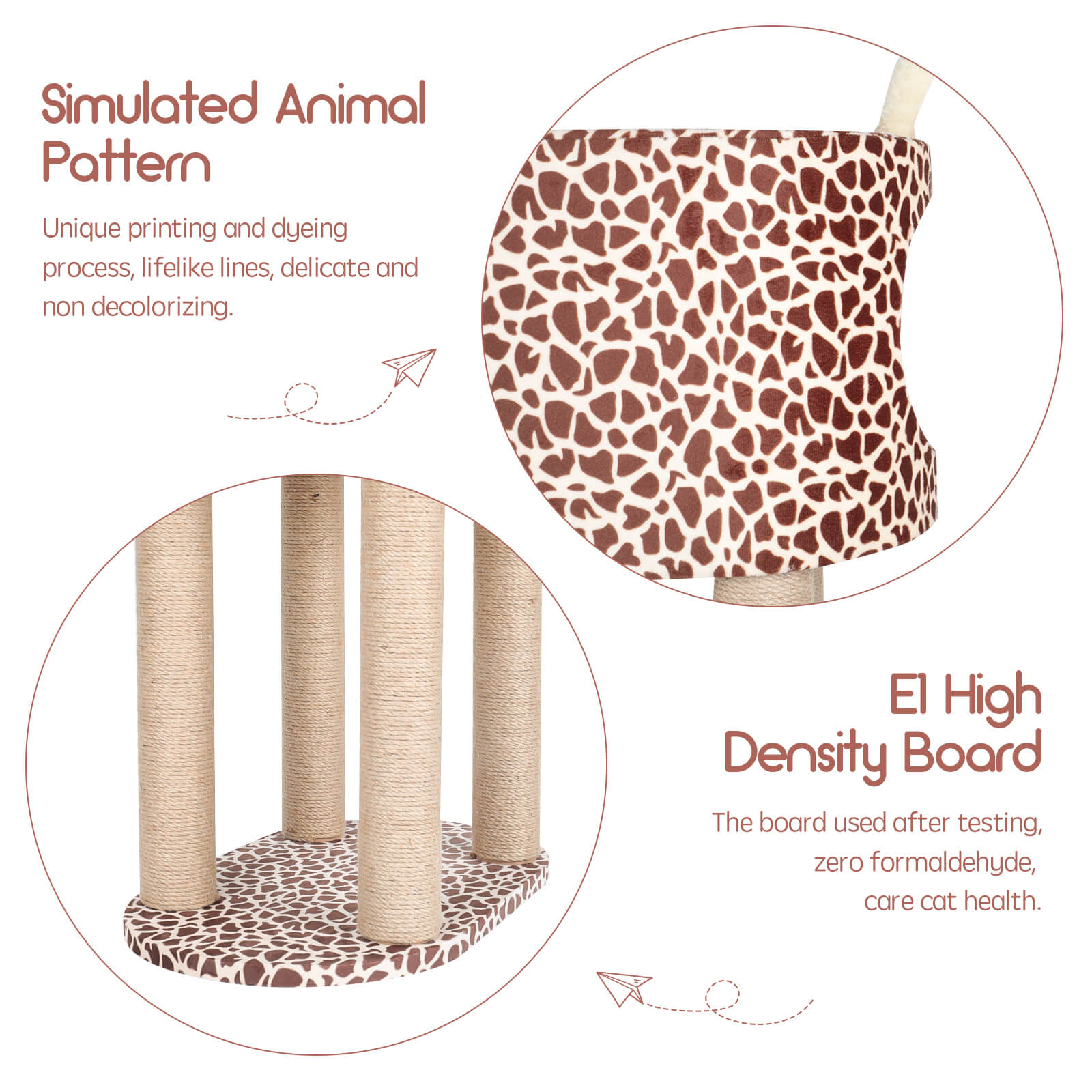 Giraffe Cat House - BCBMALL