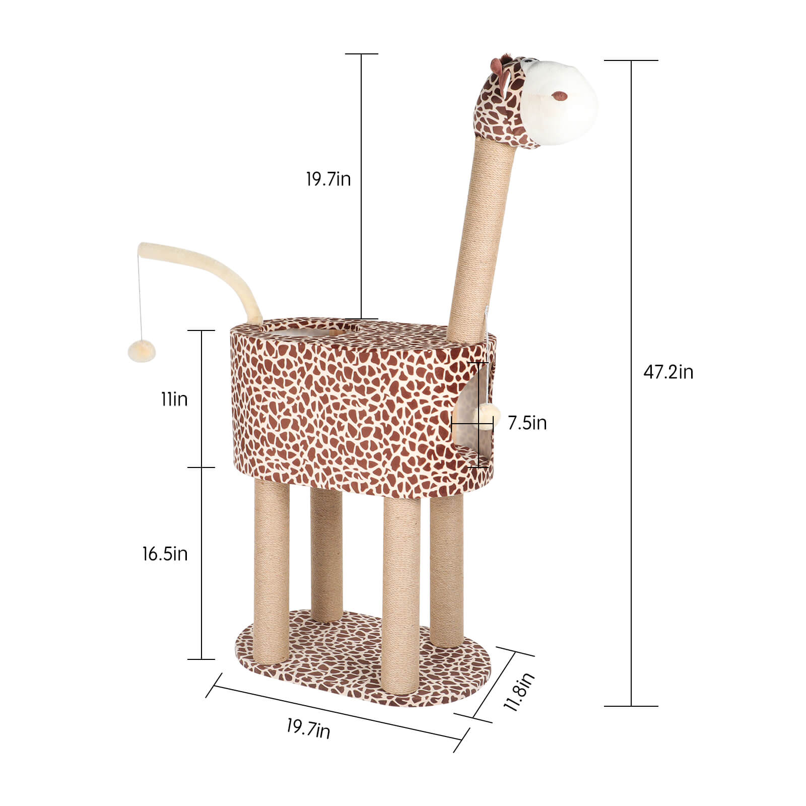 Giraffe Cat House - BCBMALL