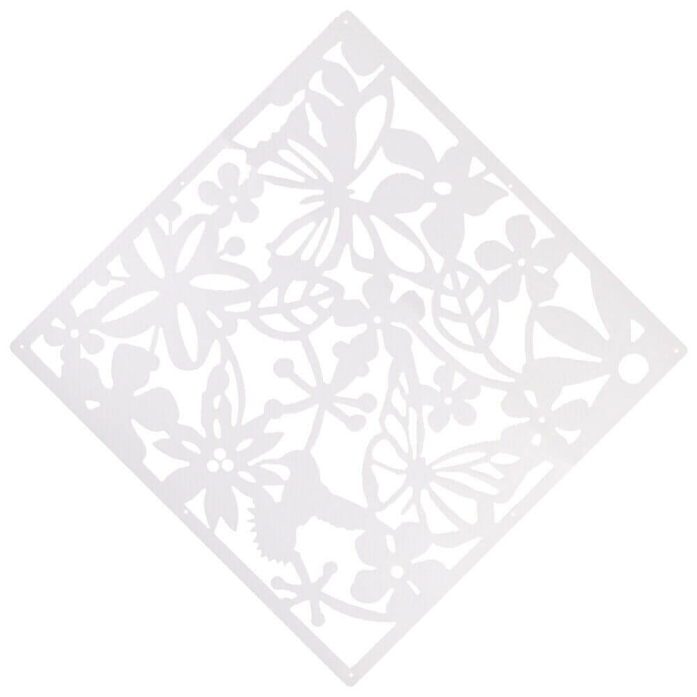 Hanging Room Divider Screen white