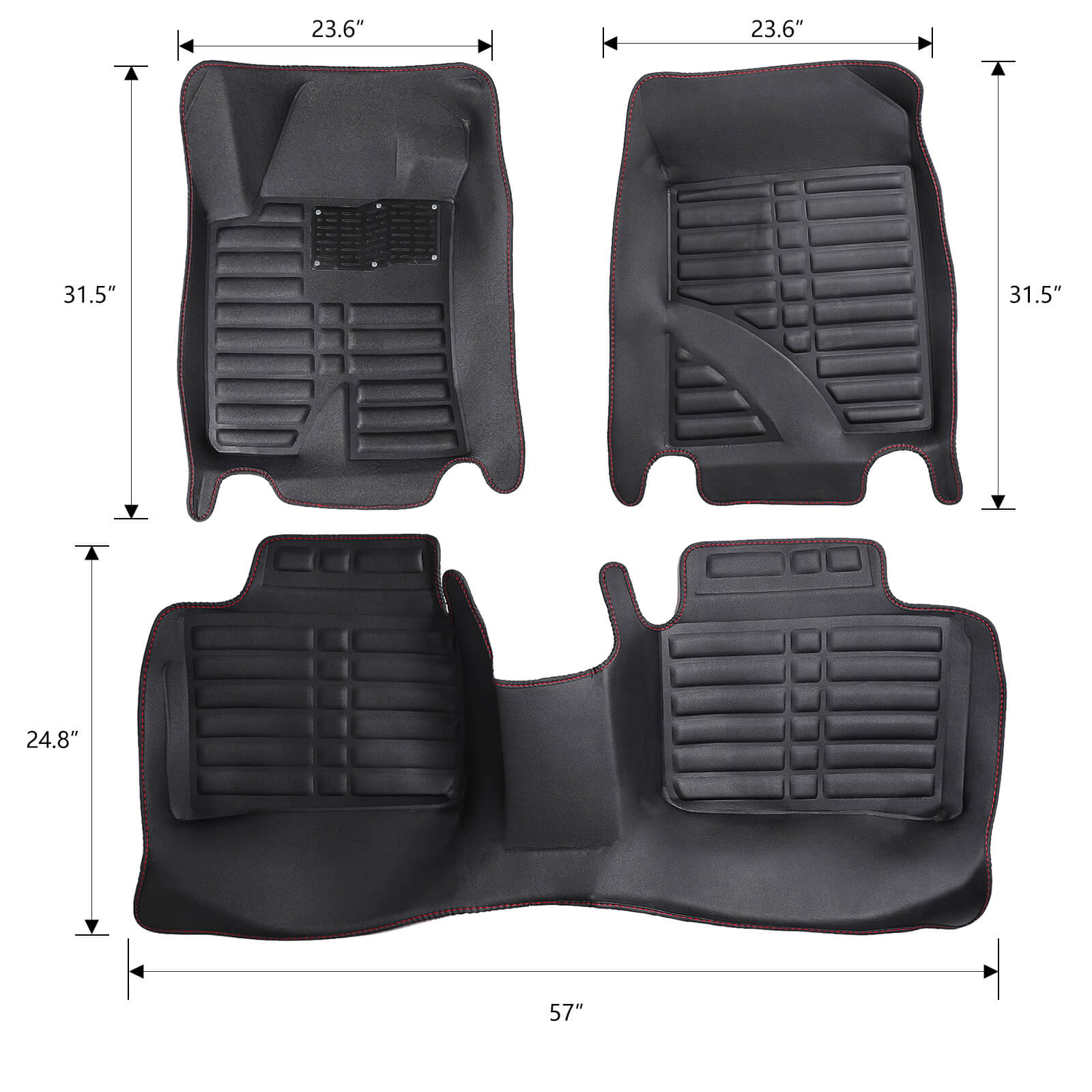 size of Heavy Duty Car Floor Mat for Nissan