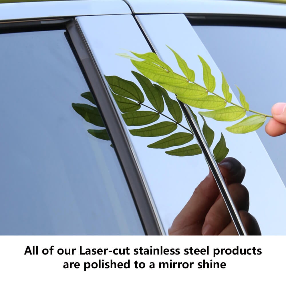 Stainless steel Honda pillar post trim cover