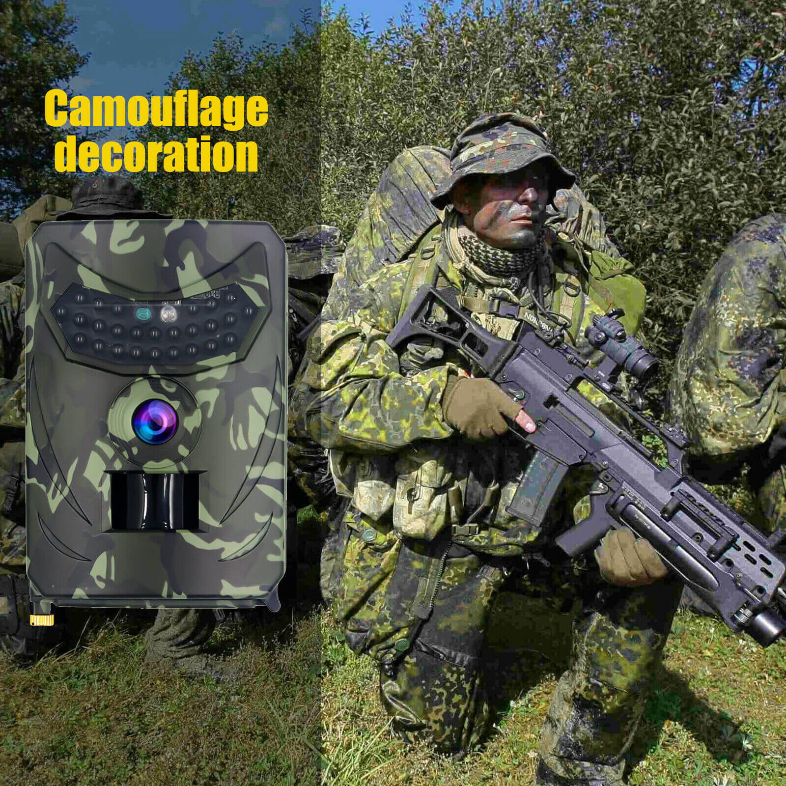 Camouflage decoration of Hunting Camera Motion Detection - BCBMALL
