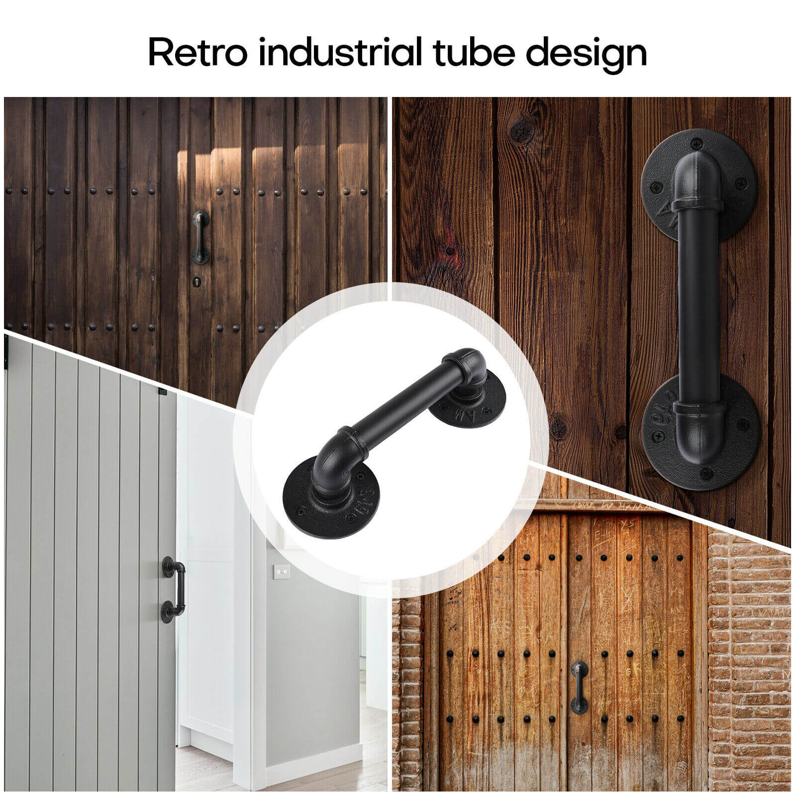 usage of Industrial Door Barn Handles
