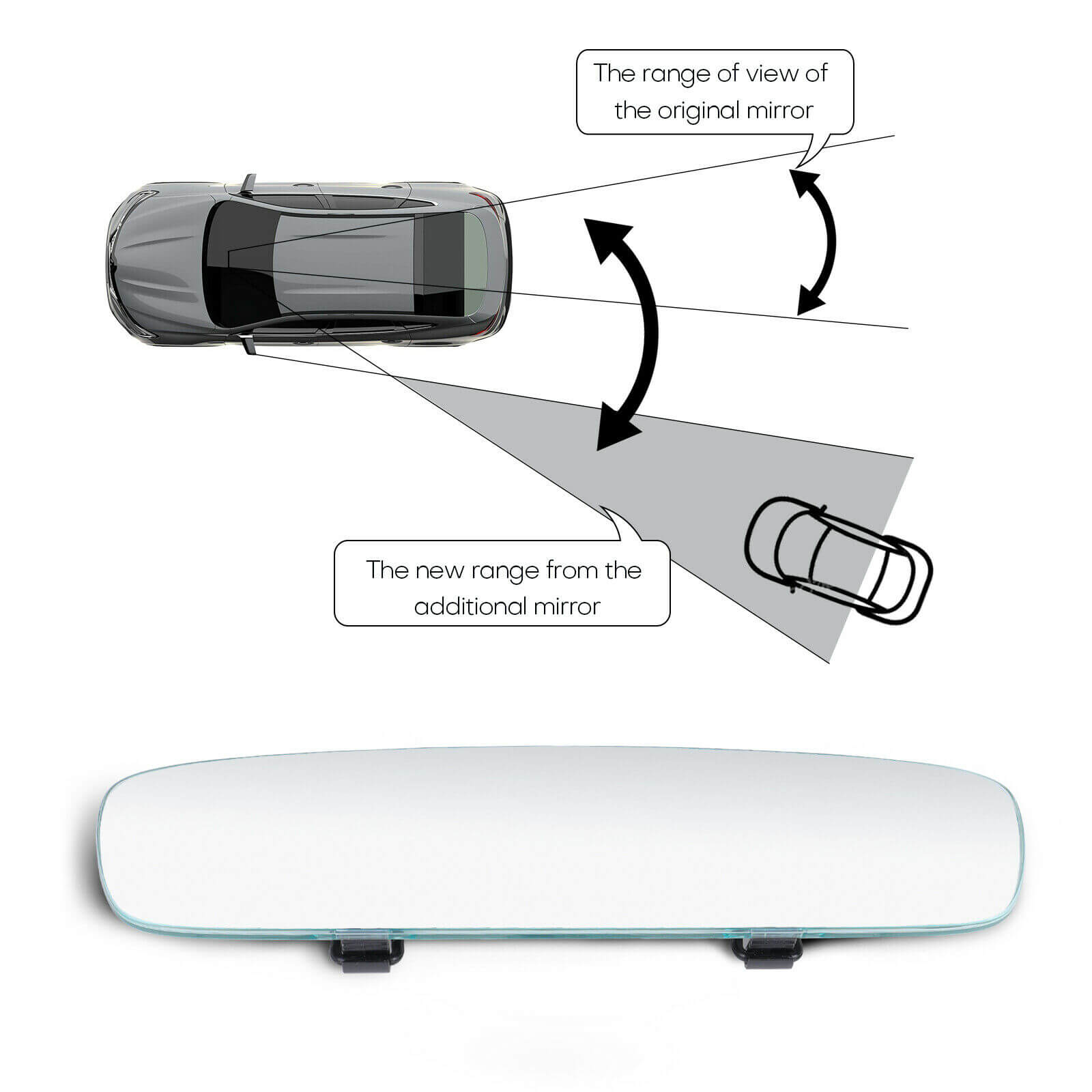 Interior Rear View Mirror detail