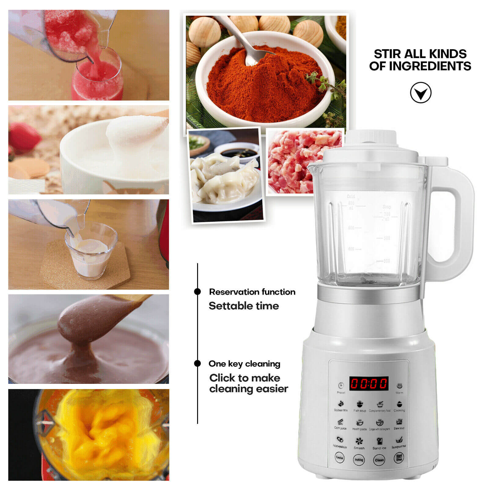 Kitchen Blender Mixer multiusage