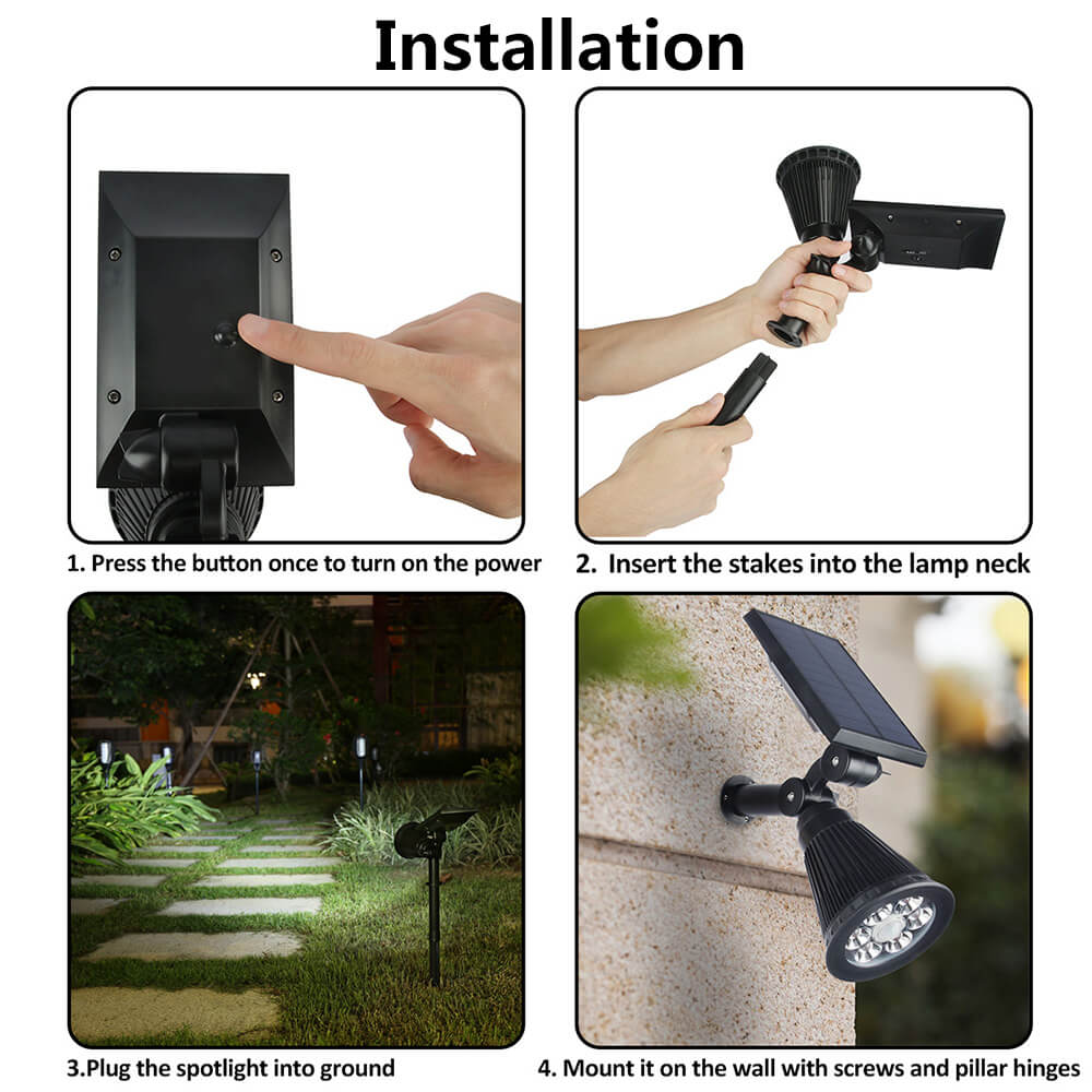 LED Landscape Solar Lights - BCBMALL