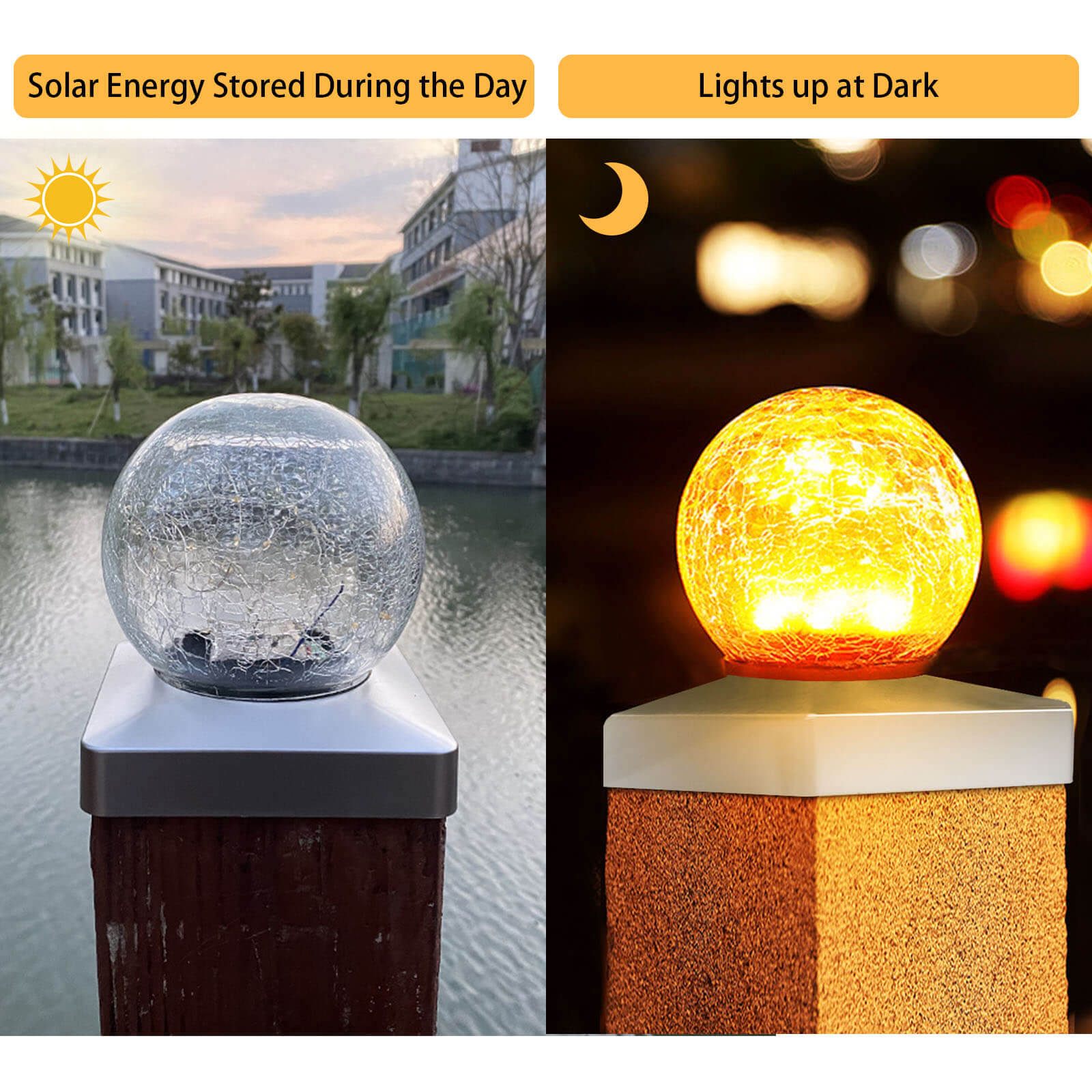 Landscape Ball Lights, 4 Packs - BCBMALL