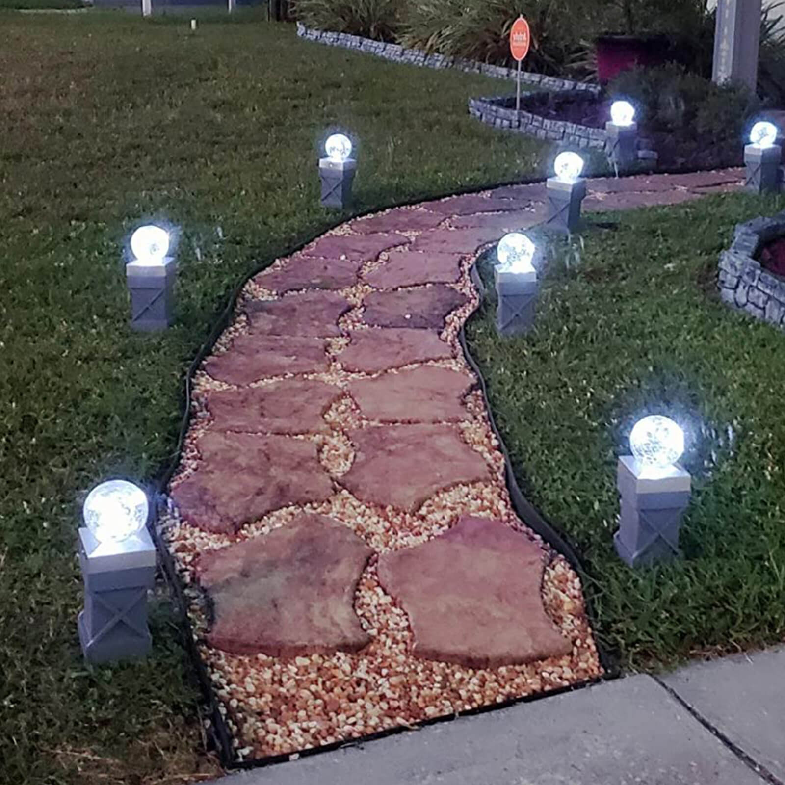 Landscape Ball Lights, 4 Packs - BCBMALL