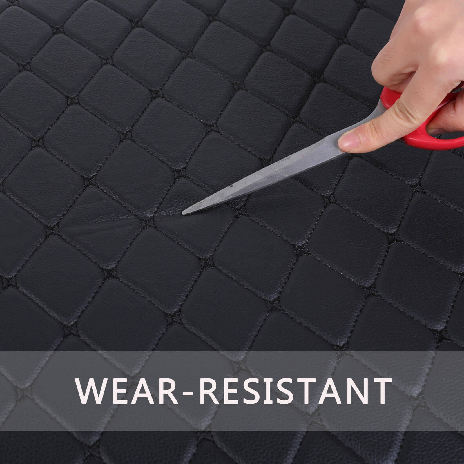 feature of Leather Car Floor Mat, Front Rear Liner Full Set