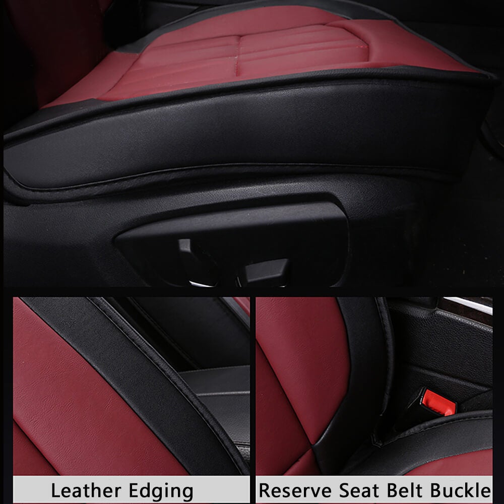 detail of Leather Car Seat Cover, 5D Stereo Version