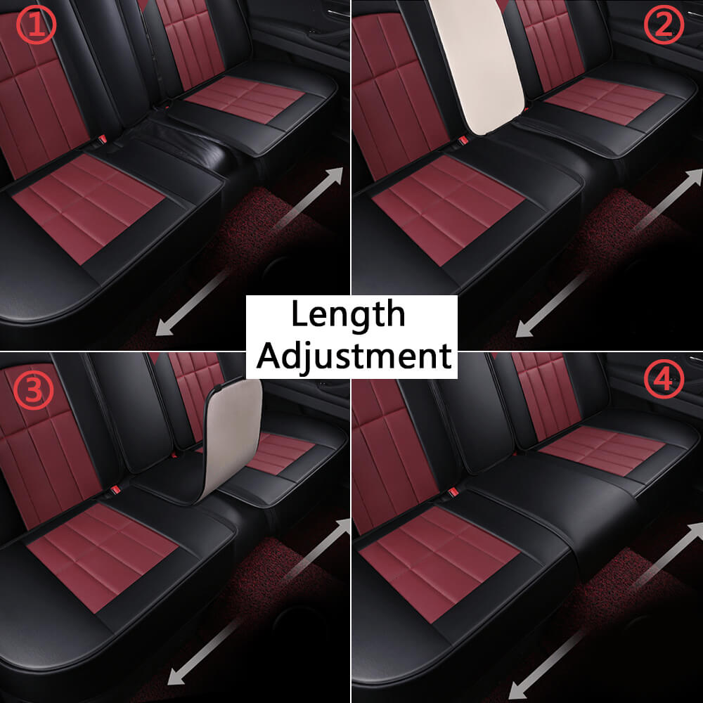feature of Leather Car Seat Cover, 5D Stereo Version