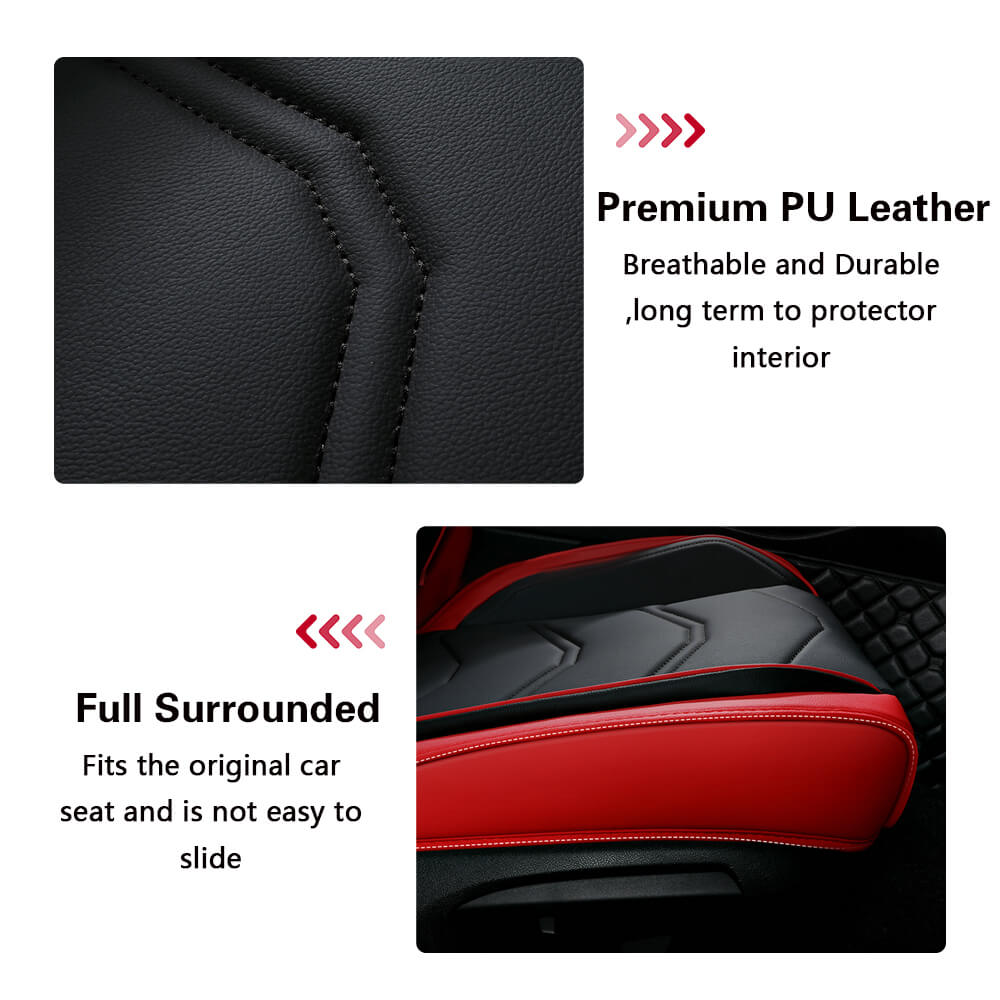 feature of Leather Car Seat Covers Full Set