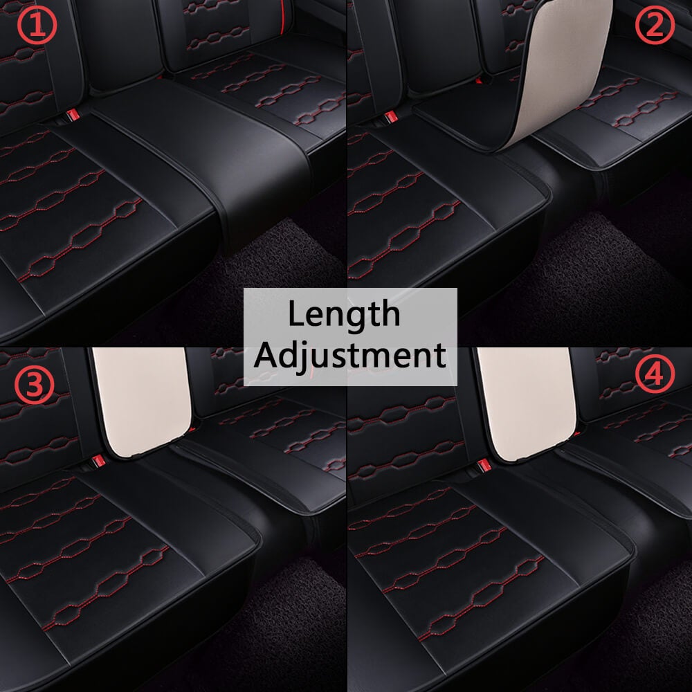 adjustment Luxury Leather Car Seat Cover Full Set