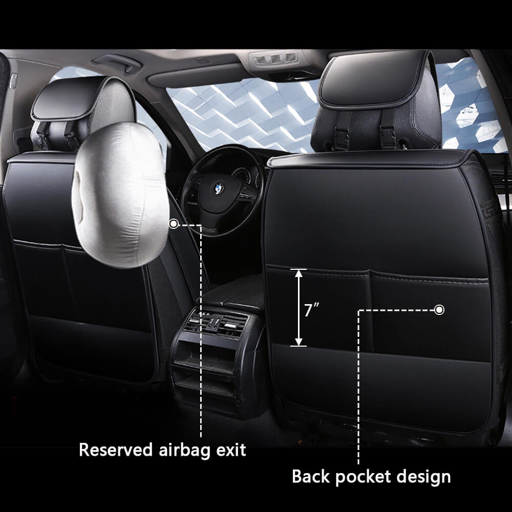 special design of Luxury Leather Car Seat Cover Full Set