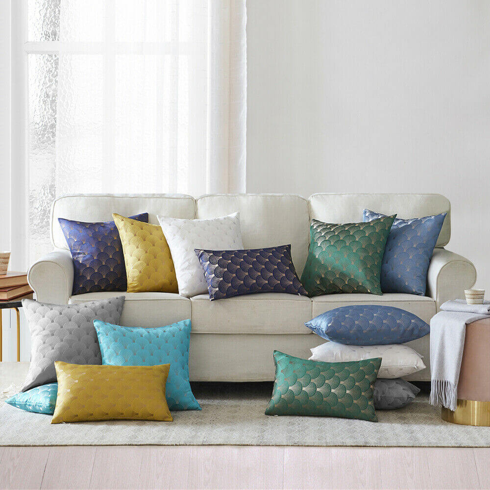 usage of Luxury Reversible Throw Pillow Cover