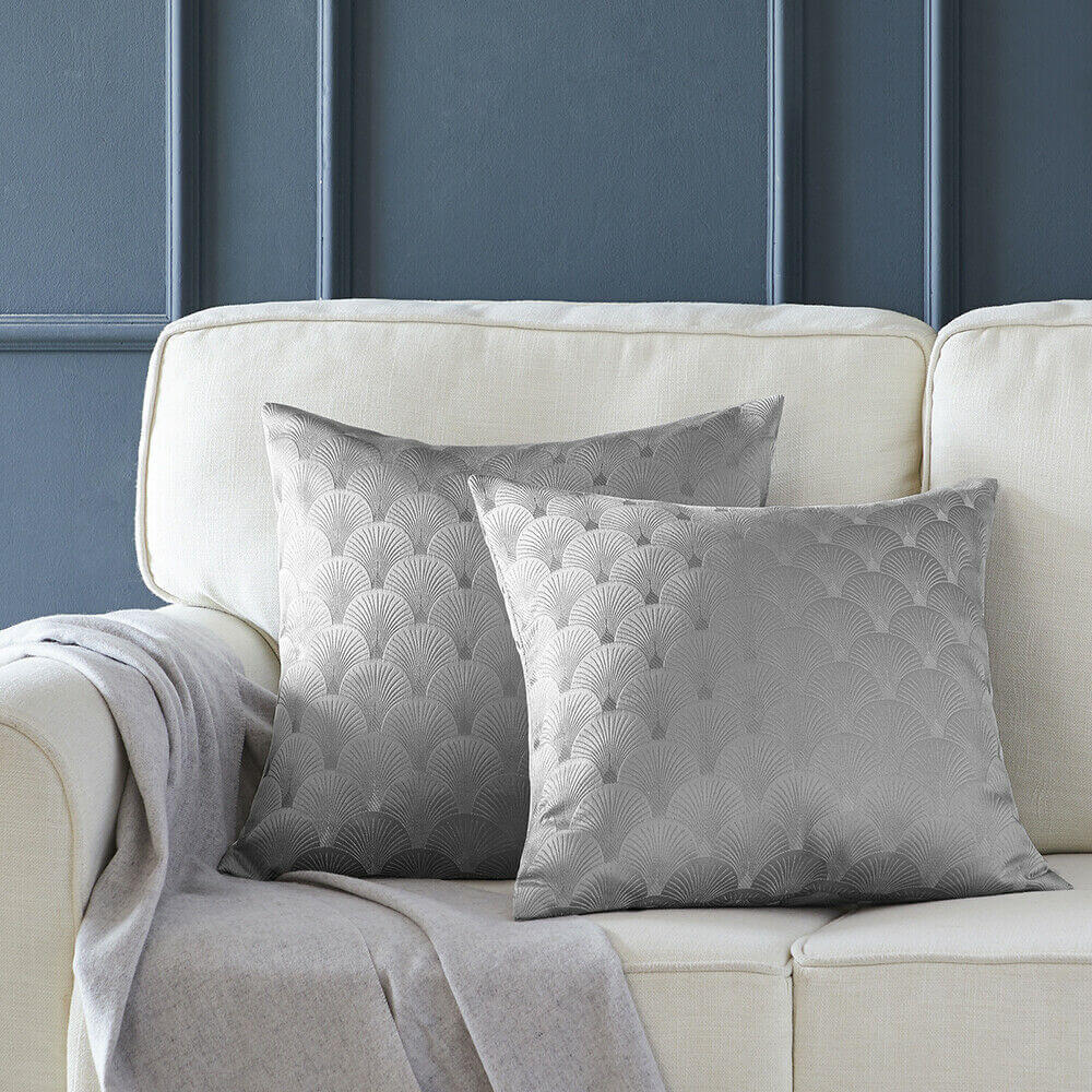 display of Luxury Reversible Throw Pillow Cover