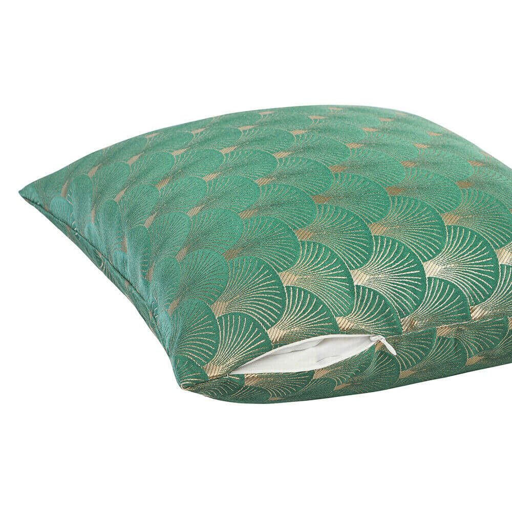 detail of Luxury Reversible Throw Pillow Cover