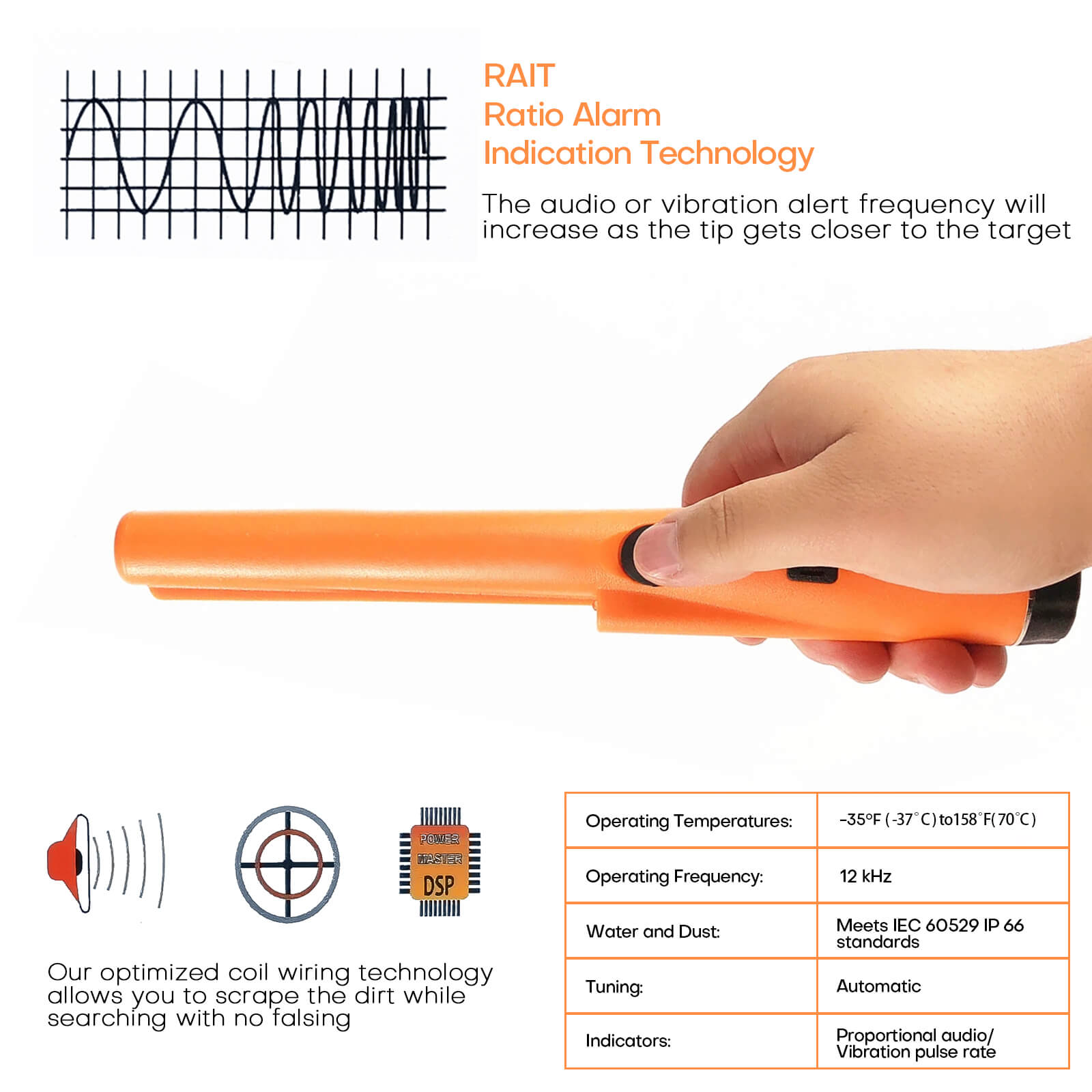 Metal Detector Pinpointer - BCBMALL