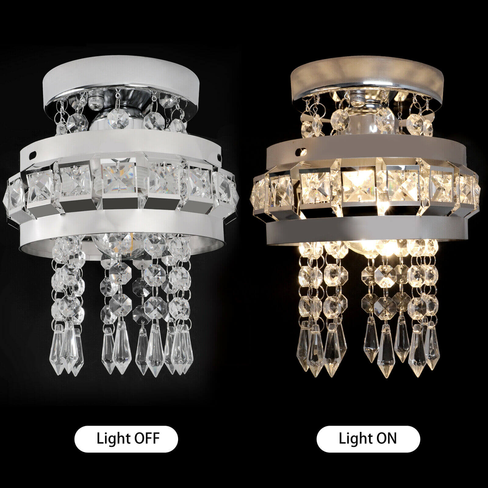 warm light of Modern Ceiling Light