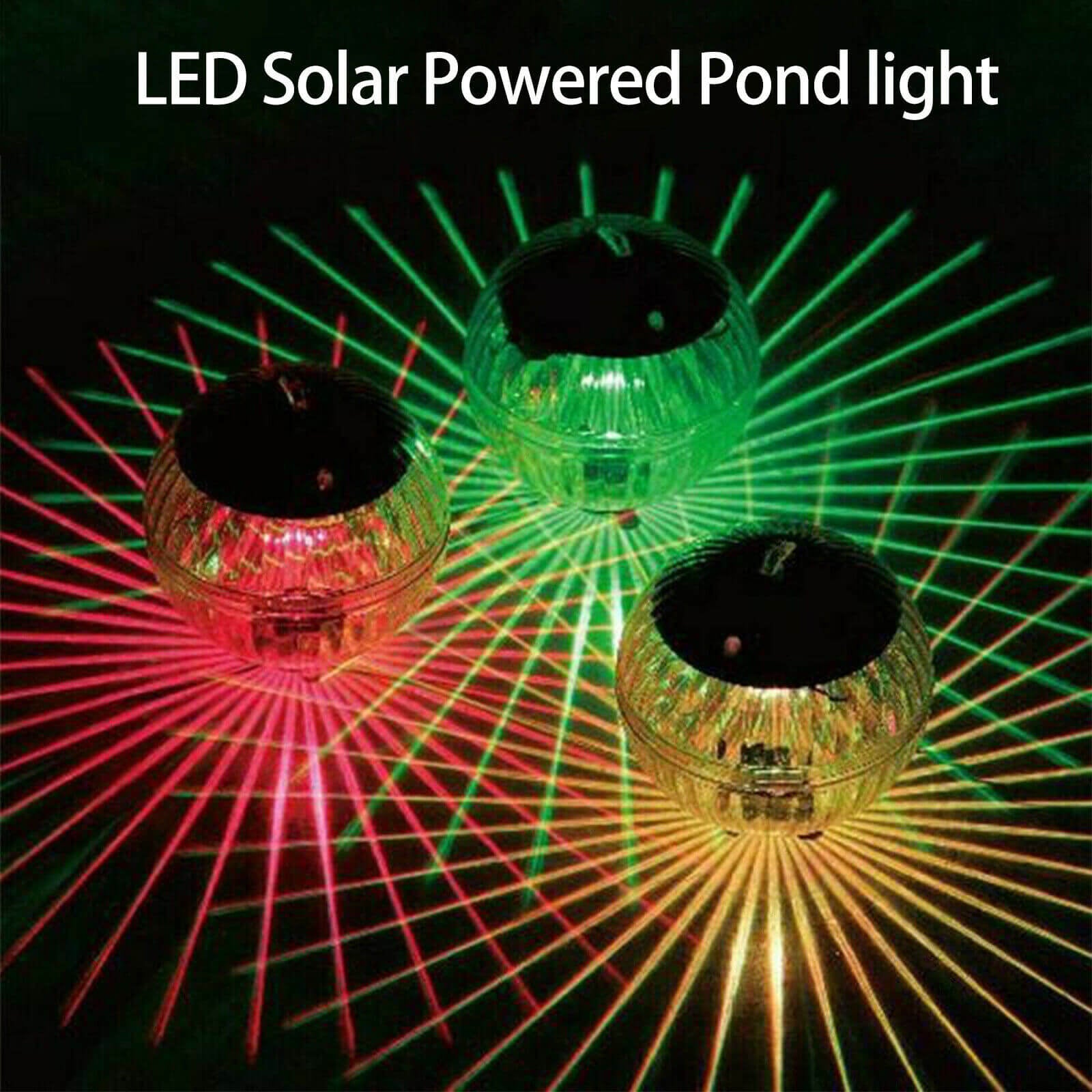 powerful Outdoor Solar LED Floating Light