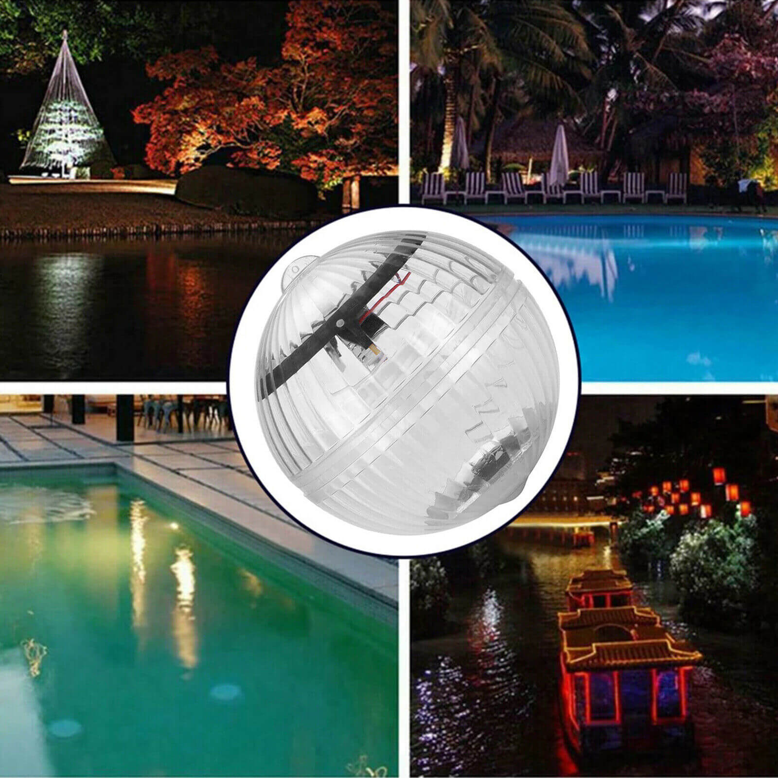 Outdoor Solar LED Floating Light multiusage