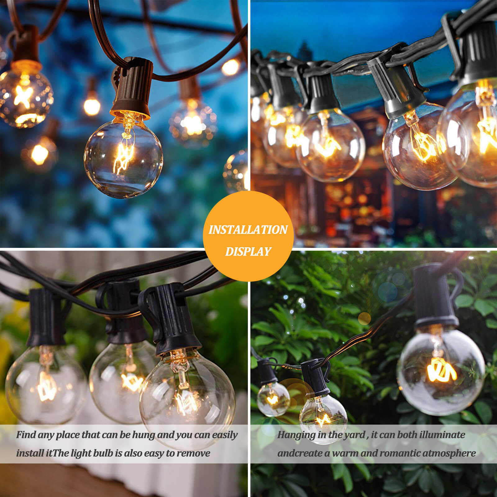 Outdoor Patio String Light - BCBMALL