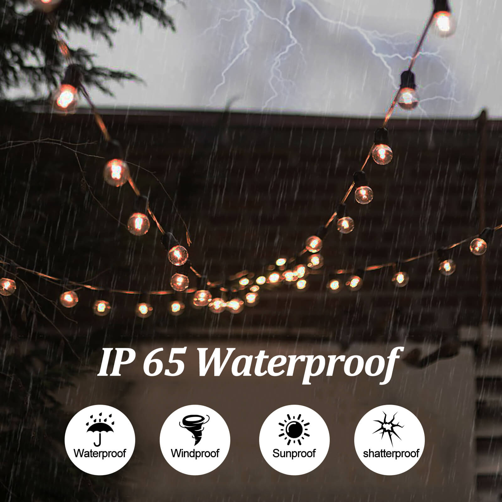 Outdoor Patio String Light - BCBMALL