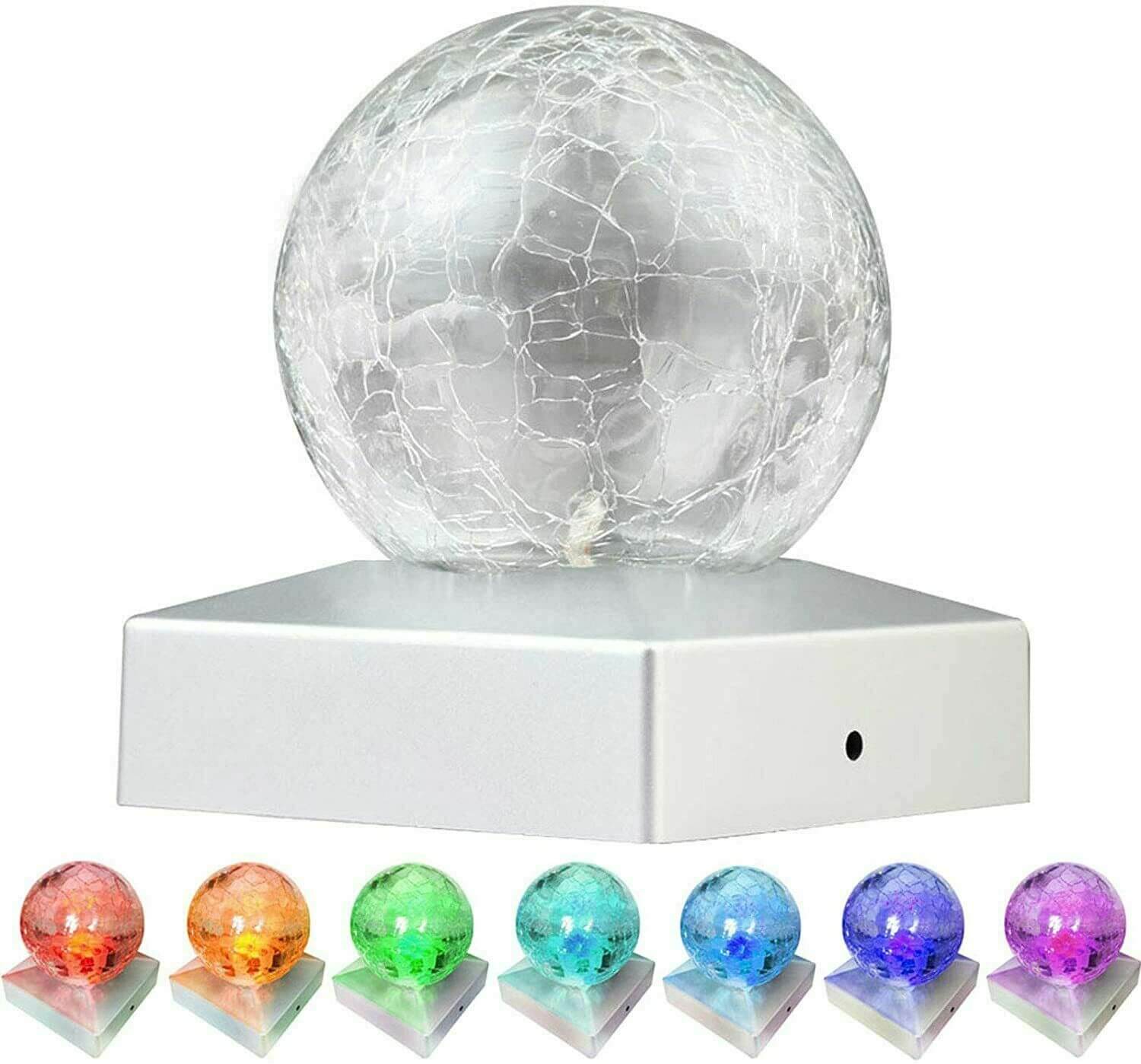 Outdoor Solar Post Cap Light color changing