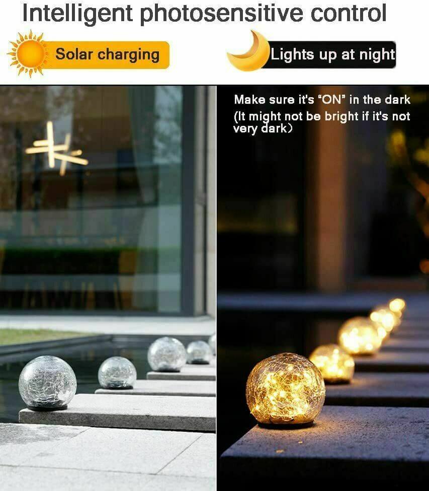 Outdoor Solar Post Cap Light feature