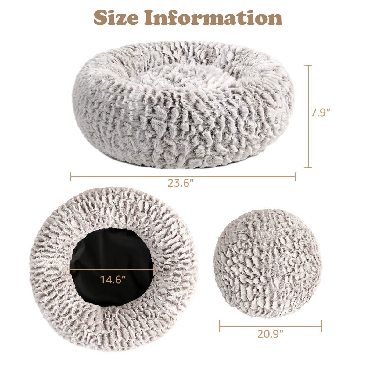 Plush Pet Bed - BCBMALL