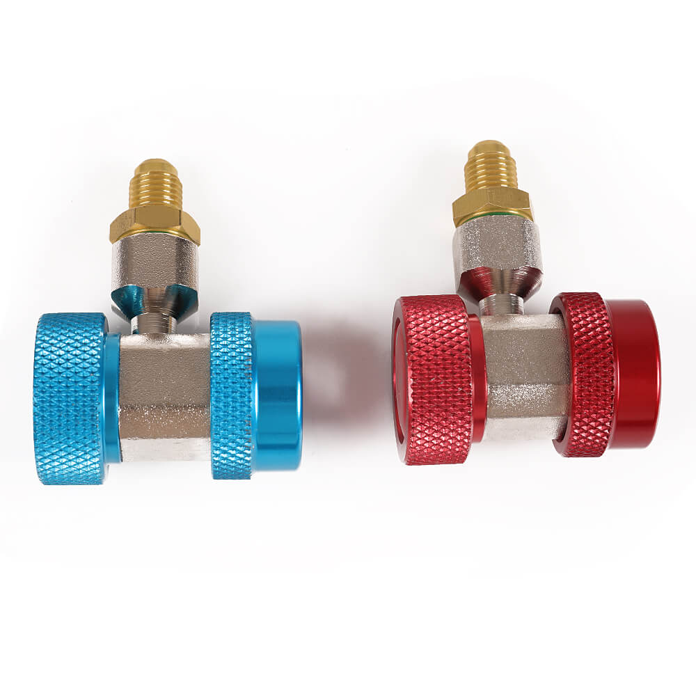 Appearance of the Quick Connector Adapter Coupler Auto Manifold Gauge
