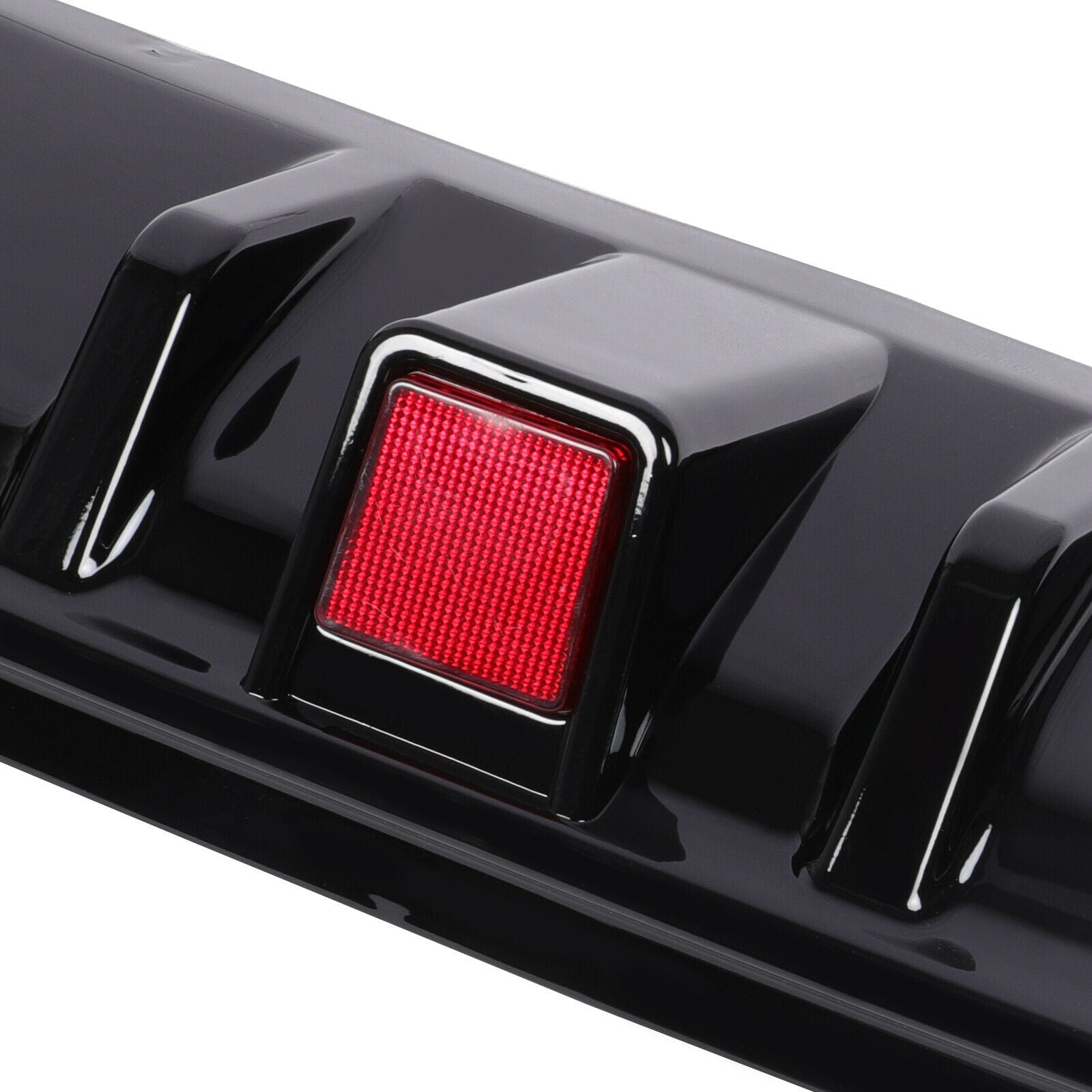 Rear Bumper Lip with Light for INFINITI Q50 2014-2017 glossy